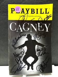 lot 68 image: NEW YORK PLAYBILL - CAST OF CAGNEY HAND SIGNED PROGRAM $$