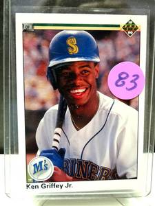 lot 83 image: 1991 UPPER DECK - KEN GRIFFEY JR # 156 NMMT