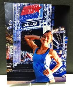 lot 84 image: AUTHENTIC AUTOGRAPH - AMERICAN NINJA WARRIORS SUPERSTAR KACY CATANZARO HAND SIGNED 8 X 10 PHOTO