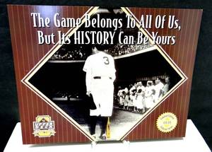 lot 94 image: UPPER DECK 1991 LIMITED EDITION COLLECTORS SERIES PRINT FEATURING BABE RUTH - 8.5 X 11