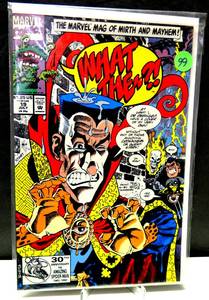 lot 99 image: THE MARVEL MAG OF MIRTH AND MAYHEM WHAT THE.. #19 (1992, MARVEL)