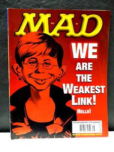 lot 114 image: 2001 (Sept.) Mad Magazine, #409, Weakest Link  Excellent