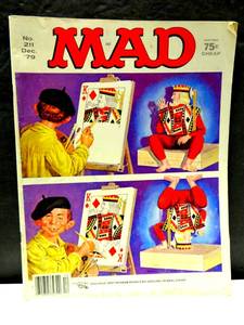 lot 150 image: VINTAGE MAD Comic Magazine #211 DEC 1979. Good - VERY LAST EDITION OF THE 1970S