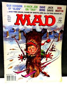 lot 164 image: Mad Magazine January 1980 Issue Number 212