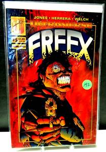 lot 192 image: 1993 ULTRAVERSE FREEX #5 COMIC BOOK MALIBU INDIE INDEPENDENT UP AGAINST THE WALL