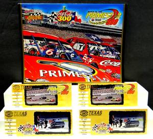 lot 210 image: TEXAS MOTOR SPEEDWAY - COCA COLA 300 APRIL 27,1999 RACING PROGRAM & TICKETS