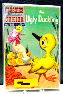 lot 250 image: VINTAGE 1953 The Ugly Duckling #502 - Classics Illustrated Junior - Silver Age