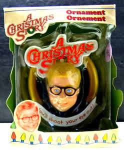 lot 254 image: Holiday American Greetings A Christmas Story Ornament Youll Shoot Your Eye Out NIB $$