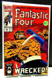 lot 267 image: Fantastic Four #355 (Aug 1991, Marvel) Wrecker Danny Fingeroth, Al Milgrom
