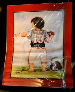 lot 269 image: AUTHENTIC AUTOGRAPHED KENNETH GAINWELL POSTER BY HOF SUPERSTAR DAN MARINO $$$ - SEE NOTES