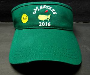 lot 310 image: 2016 AMERICAN NEEDLE MASTERS AUGUSTA NATIONAL GOLF VISOR - UNUSED W TAGS $$