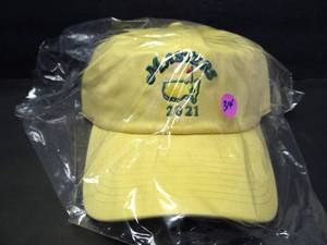 lot 314 image: Brand New 2021 Masters Hat from Augusta National - BUTTER YELLOW W TAGS RETAIL $28.00