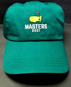 lot 320 image: Brand New 2021 Masters Hat from Augusta National - GREEN W TAGS RETAIL $28.00