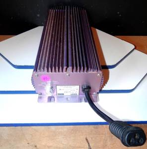 lot 42 image: Lumatek LK600 Electronic Ballast w Power Cord Used 360W 400W 600W Super Lumens