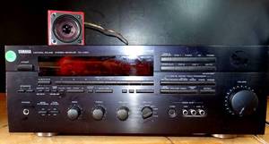 lot 56 image: YAMAHA RX-V990 Dolby Digital, AC-3 Compatible CINEMA DSP 5.1 Receiver - SOUND TESTEDWORKS GREAT $$$
