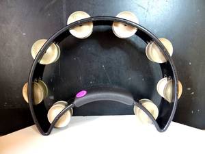 lot 57 image: RYTHYM TECH HALF MOON DOUBLE CHIME TAMBORINE