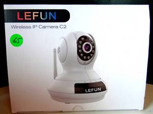 lot 65 image: LEFUN Wireless IP Security Camera C2 WiFi Surveillance - AS NEW IN BOX $$$