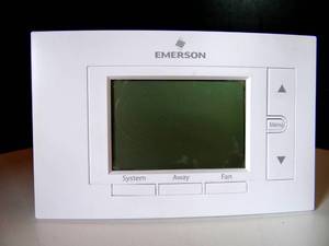 lot 72 image: EMERSON Low Voltage Thermostat Model # 1F85U-42PR $$$