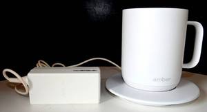 lot 79 image: EMBER 10 OZ MUG AND CHARGER PLATE $$$