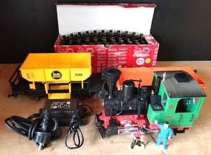 lot 91 image: BIG $ ITEM - Vintage LGB Lehmann Gross Bahn THE BIG TRAIN Set - COMPLETENO BOX