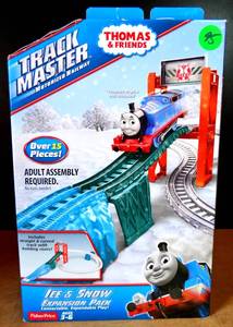 lot 95 image: THOMAS AND FRIENDS TRACK MASTER ICE & SNOW EXPANSION PACK BY FISHER PRICE - NIB