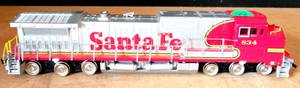 lot 98 image: Bachmann Spectrum Dash 8-40CW Santa Fe wDiesel Sound Effects