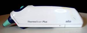 lot 105 image: Braun Thermoscan Plus Digital Ear Type 6013 Thermometer - TESTEDWORKS