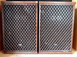 lot 116 image: VINTAGE JVC SK-15A Speaker with 15 Woofer PAIR - $$$