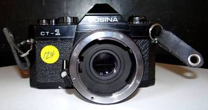 lot 124 image: VINTAGE Cosina CT-1 Camera 35MM Film SLR (BODY ONLY)