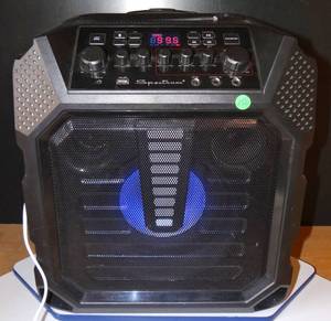 lot 150 image: Ashley Entertainment Portable Spectrum AIL 899 Extreme Party Mixer, Black 50 WATT - SOUND TESTEDGOOD $$$