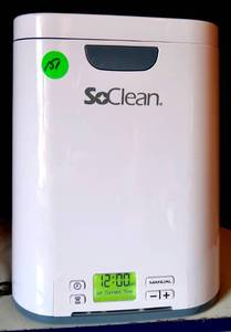 lot 151 image: BIG $ ITEM - SoClean 2 CPAP Cleaner & Sanitizer wPower Supply