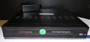 lot 163 image: WMT-HOMEDVR4 4-Channel DVR wPower Supply