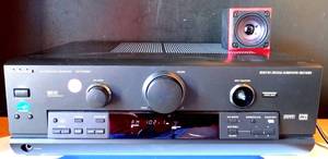 lot 192 image: TECHNICS SA-DX950 SURROUND SOUND RECEIVER - 100 WATTS PER CHANNEL - SOUND TESTED GOOD