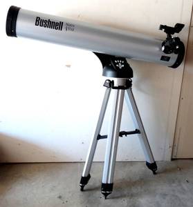 lot 200 image: BIG $ ITEM - BUSHNELL 78 8846 Northstar(R) Talking Reflector Telescope (900 x 114mm)