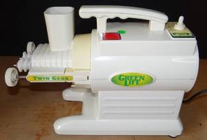 lot 211 image: Green Life Juice Extractor Twin Gear Vegetable Juicer Wheatgrass GL-20001 TESTEDWORKS