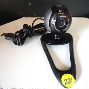 lot 221 image: LOGITECH WEB CAMERA RIGHTLIGHT TECHNOLOGY DRIVER FOR MAC
