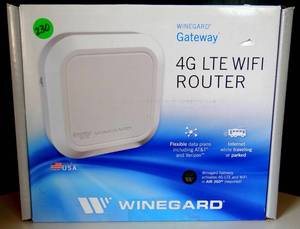 lot 230 image: Winegard Gateway 4G LTE WiFi Router in Box