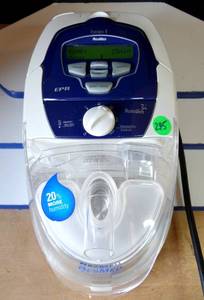 lot 245 image: ResMed S8 Escape II CPAP with Easy-Breathe and H4i Heated Humidifier - TESTEDWORKS