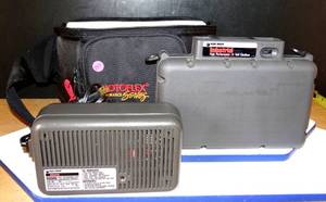 lot 247 image: BLACK & DECKER INDUSTRIAL LEAD ACID BATTERY CHARGER TYPE 100 , 98009 & 24V CORDLESS TYPE 1 ENERGY PACK 98021 WCAMERA BAG