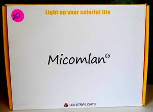 lot 251 image: MICROLAN 20 METER RGB Led Light KIT M2022 - IN BOX