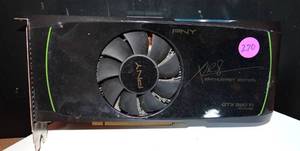 lot 270 image: Pny Geforce Gtx 560Ti Enthusiast Pci-E 2.0 1Gb Graphics Card Benchmark