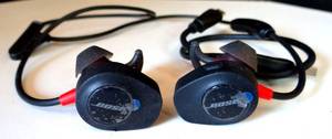 lot 273 image: Bose AF1 Soundsport Pulse Bluetooth Headphones Red $$$