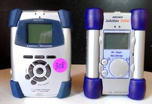lot 308 image: Archos 20 GB USB 2.0 MP3 Jukebox Recorder & Archos Jukebox 6000 (2X$)