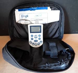 lot 324 image: Empi Select Tens Device Unit with Self Adhesive Electrodes & Storage Bag