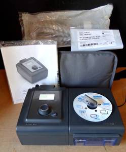 lot 326 image: PHILLIPS RESPIRONICS SYSTEM ONE REMSTAR AUTO CPAP & BAG - TESTEDWORKS $$$