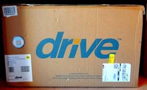 lot 342 image: NEW IN SEALED BOX - Drive Medical Adjustable Bath Transfer Bench with Backrest