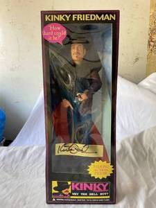 lot 2 image: Signed Kinky Friedman for Gov talking Doll
