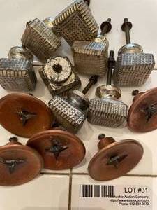 lot 31 image: MC coppermetal drawer pulls