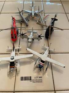 lot 46 image: Toy miniature die castplastic special plane asst.
