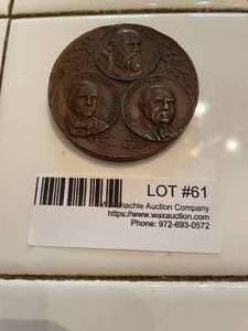 lot 61 image: 1913 100th Anniversary AASR Grand Consistory of Louisiana 32 degree